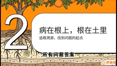 第1节：【底层逻辑】为什么你的柑橘树正在&ldquo;慢性自杀&rdquo;？课程：《柑橘底肥&ldquo;翻身账&rdquo;：从改土到高产的实战全书》