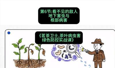 第06节：看不见的敌人&mdash;&mdash;地下害虫与根部病害，课程：《茗茶卫士&mdash;&mdash;茶叶病虫害绿色防控实战课》#识农AI
